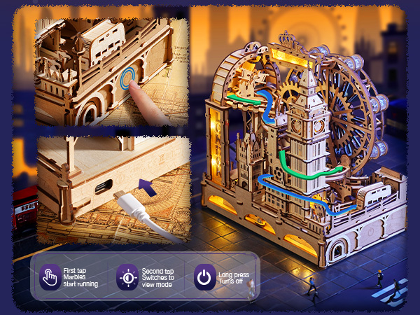 ROKR 3D WOODEN PUZZLE