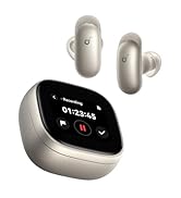 Soundcore Anker Liberty 5 Pro Max,AI Note-Taker Wireless Earbuds,Noise Cancelling,1.78" AMOLED Di...