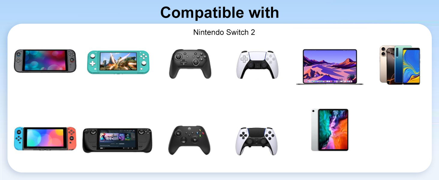 60W Fast Charger Compatible with Steam Deck