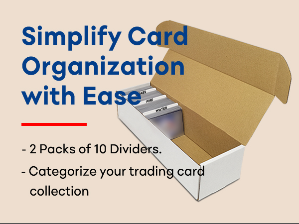 simplify card organization with ease
