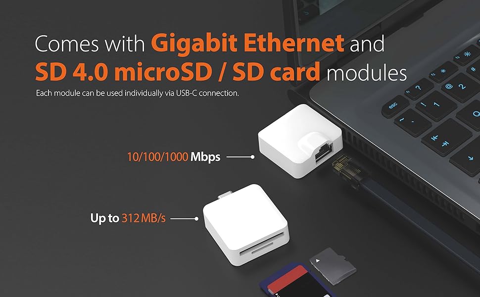 Comes with two modules