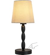 CASTLELIFE Portable Cordless Table Lamp,Touch Desk Lamp Rechargeable Battery Powered, 3-Level Bri...