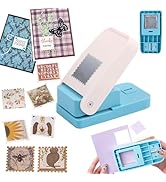 BAOFALI Stamp Puncher 1.5x1.5inch Large Square Postage Stamp Punch |Stamp Hole Puncher| Scalloped...