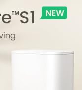 Cesun Step Trash Can 1.3 Gallon (White)