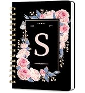 Hllwxrk Lined Spiral Journal Notebook, A5 College Ruled Spiral Notebook for Women, Hardcover with...