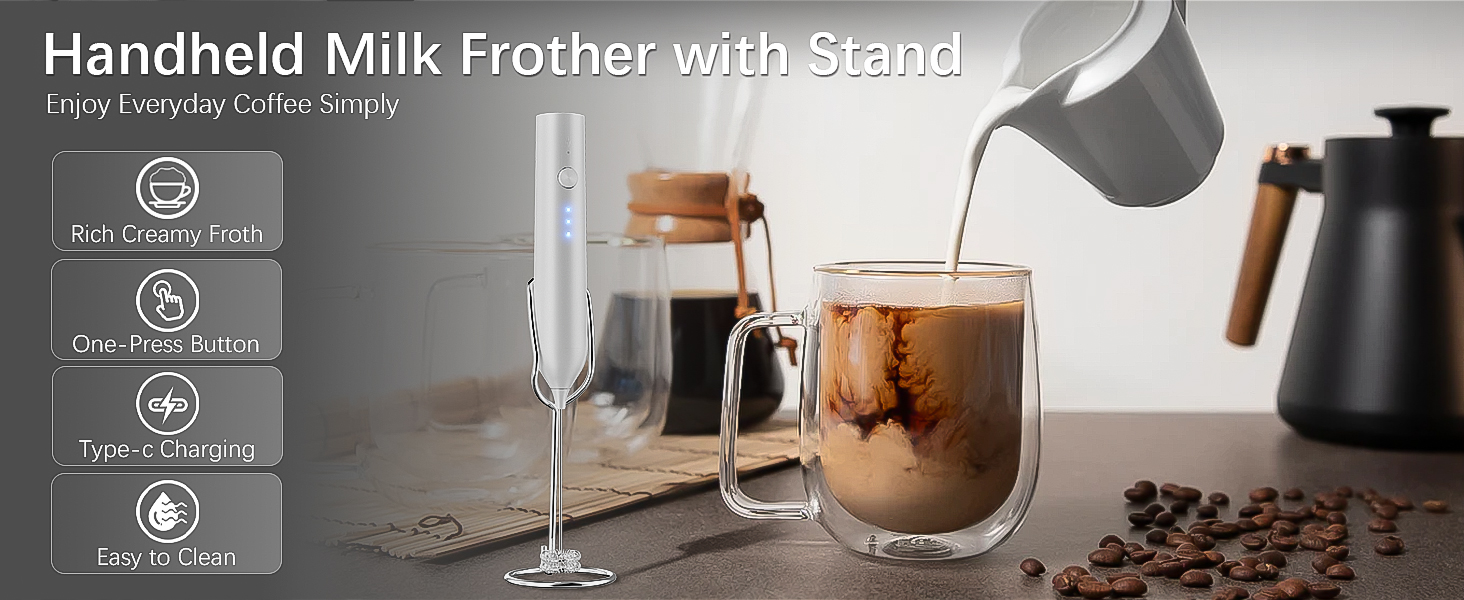 handheld milk frother