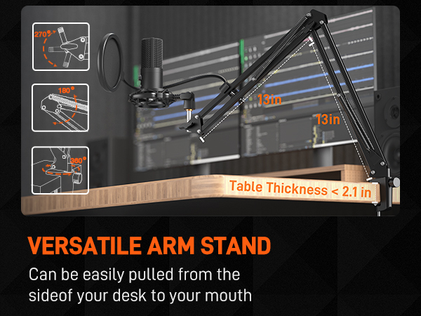 recording microphone for singing