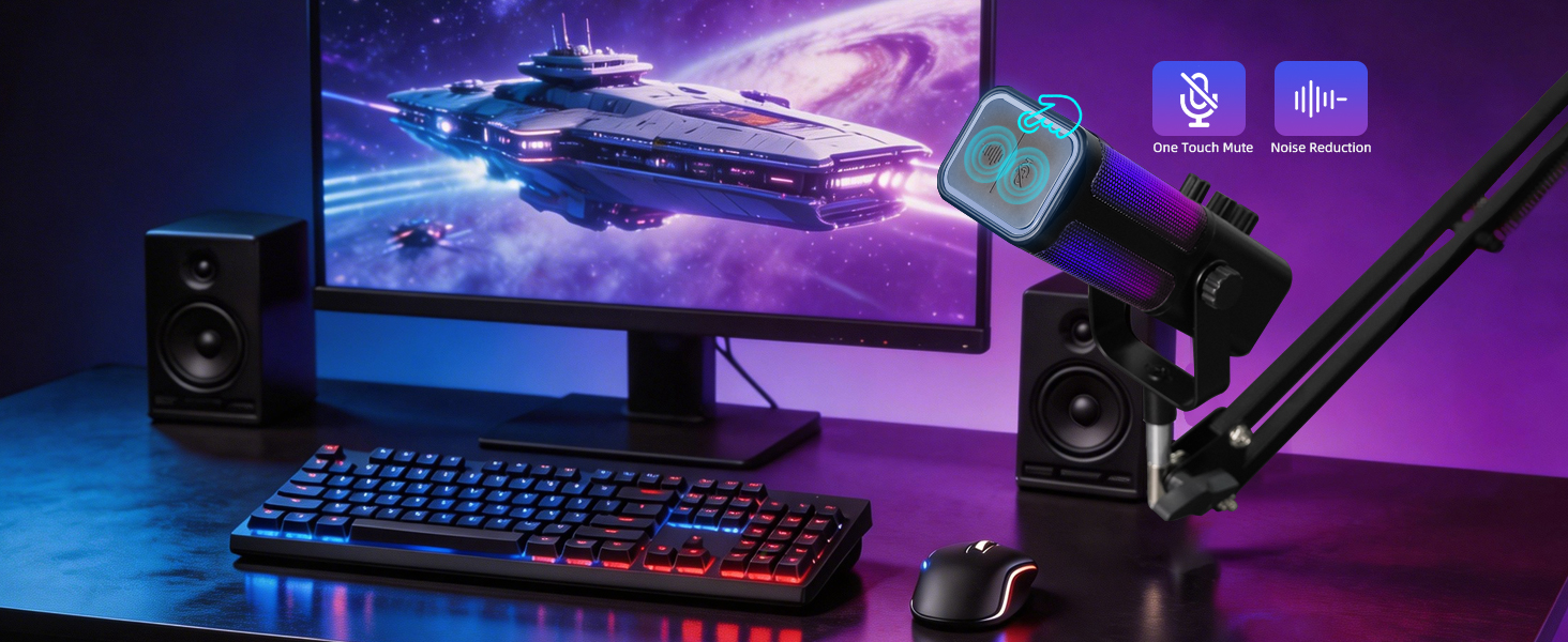 VCOM gaming microphone