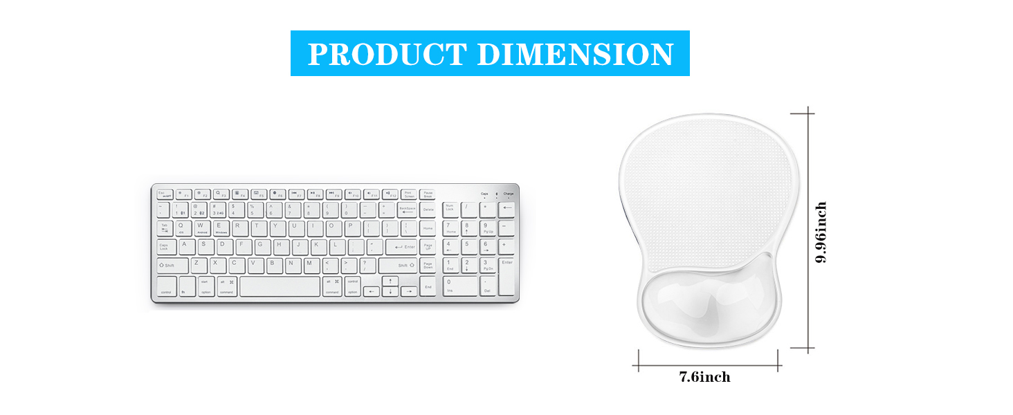 Mouse Pad with Wrist Rest