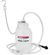 WORKPRO 1L Brake Bleeder Bottle with 63 Inch Brake Bleeder Hose One Way Check Valve &amp; Rubber Conn...