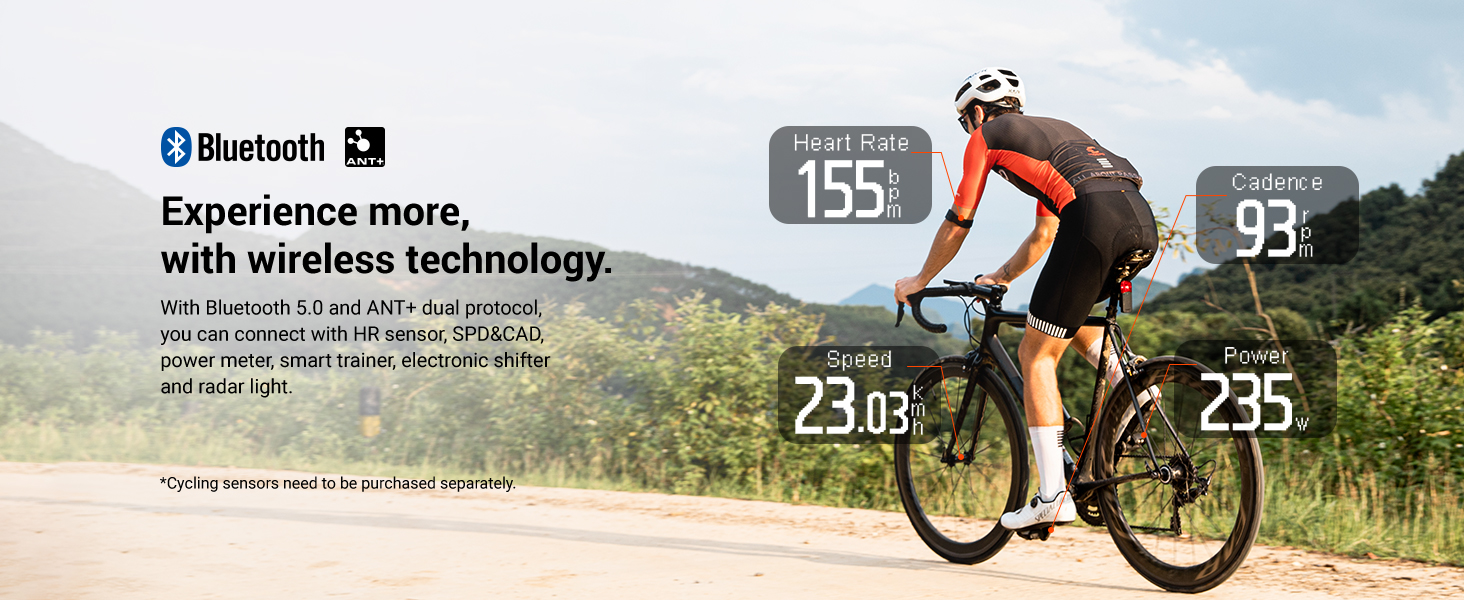 bike speedometer odometer cadence speed sensor wireless bike speedometer bike gps computer