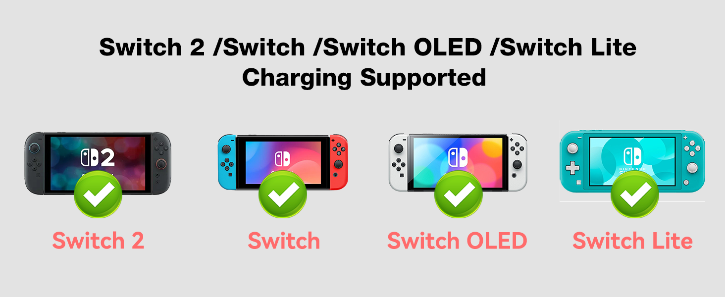 Switch charging dock feature