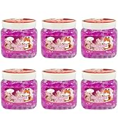 TheMadFox Odor Eliminator Gel Beads, 12 oz, 6 Pack Air Freshener for Home &amp; Car, Pet Neutralizes ...