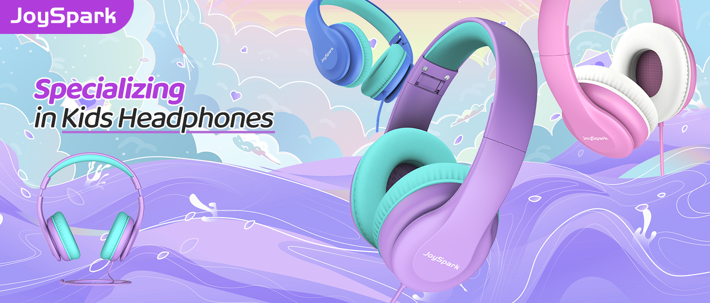 JoySpark kids headphones