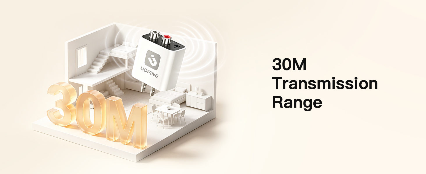 100 Ft Transmission Range