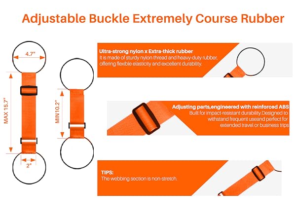 Luggage Straps for Suitcase, Luggage Connector Straps