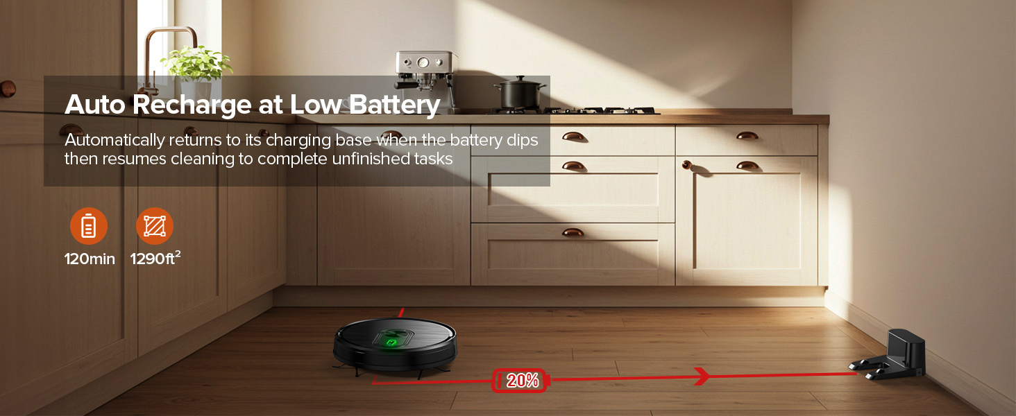 mop and vacuum robot