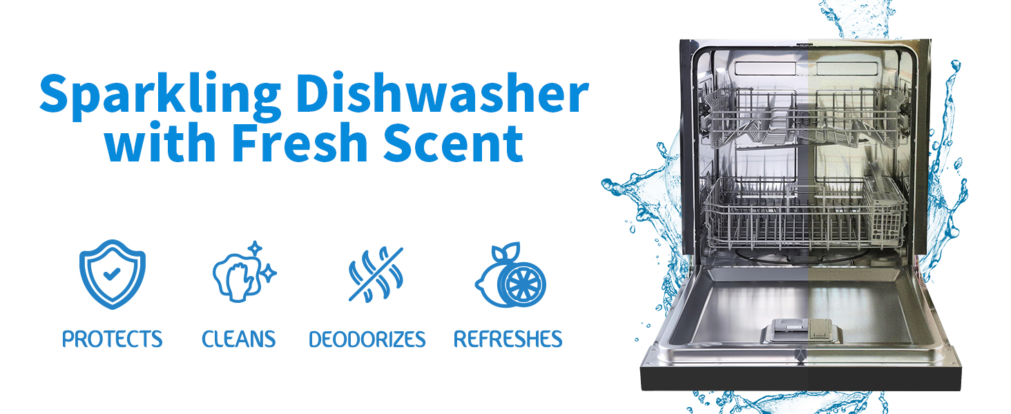 dishwasher cleaner and deodorizer
