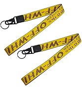 maxin 2pcs Classic Keychain Fashion Keychains Lanyard,Wristlet Strap for Key,key accessorie,Wrist...