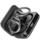 sajawass Wireless Earbuds, Sports Bluetooth Headphones, 75Hrs Playtime Ear Buds with LED Power Di...