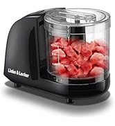 Liebe&amp;Lecker Mini Food Processor,1.5 Cup Mini Chopper for Cutting Vegetable, Garlic,Onion and Meat