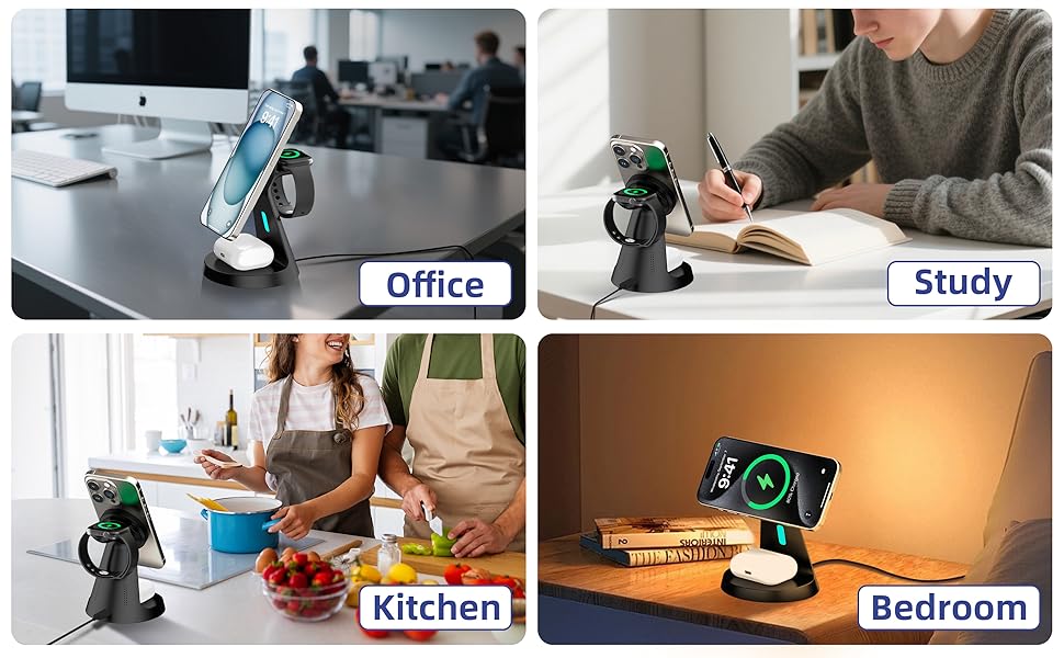 wireless charging station for various places