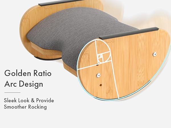 rocking footrest for under desk