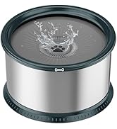 Twinsing 1.6 Gallon Dog Water Bowl, 6.5L/220oz Stainless Steel No Spill Water Bowl for Large Dogs...