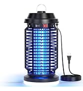 YISSVIC Bug Zapper Outdoor, 4200V Mosquito Zapper, Electric Fly Zapper, Waterproof Mosquito Kille...