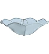 Aspen Creative 39002A Ceiling Clip-on Lamp Shade (1 Pack), Transitional Design in Light Blue, 13"...