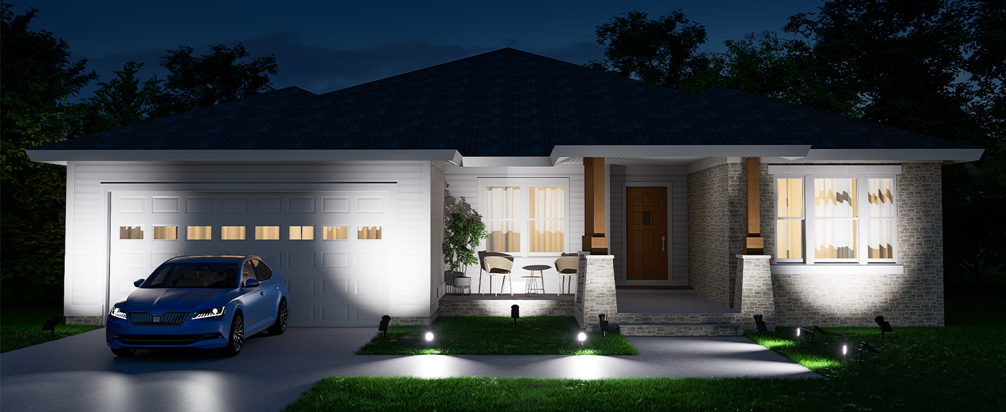 solar lights for wall