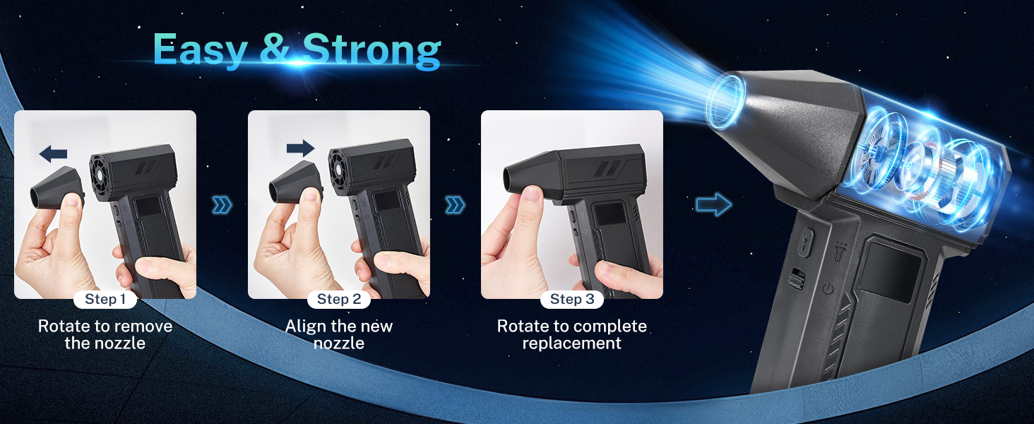 Electric Compressed Air Duster