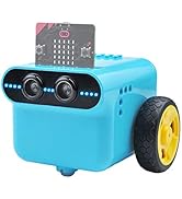 ELECFREAKS microbit TPbot Smart Coding Robot Car with 2 Modes, STEM Educational Project for Schoo...