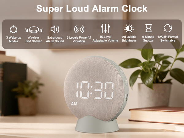 alarm clock for heavy sleepers