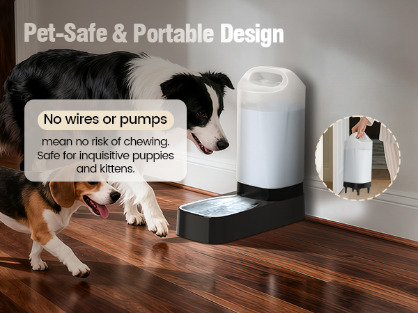 dog water bowl dispenser