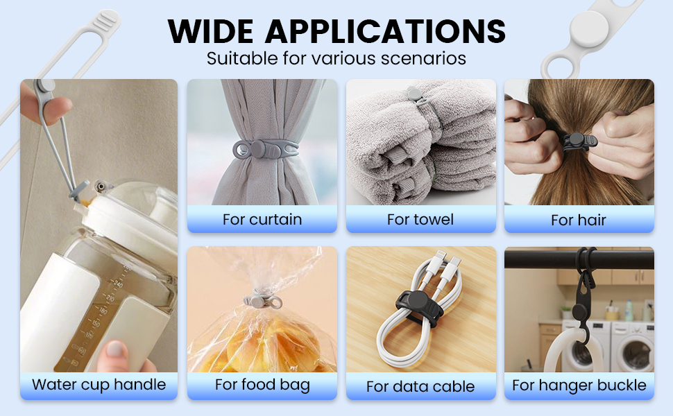 Silicone Cable Organizer