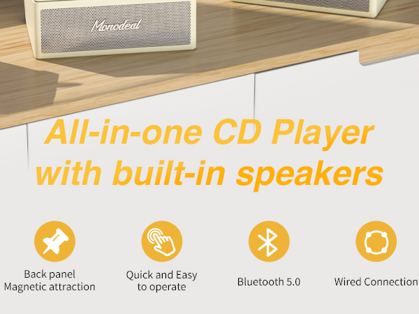 CD Player with Speakers