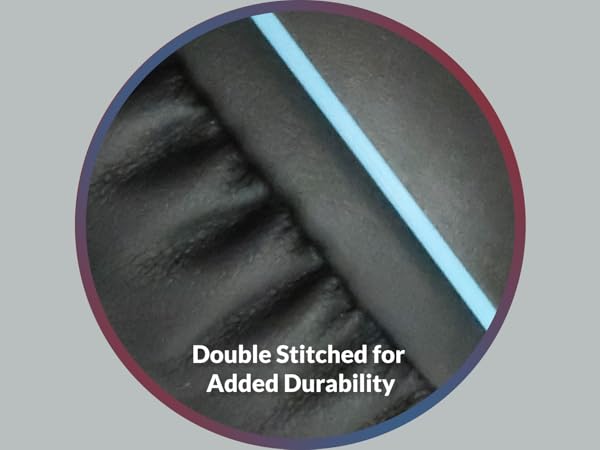 Closeup of a student sitting at their desk, featuring the AC-5002 3.5mm classroom headset