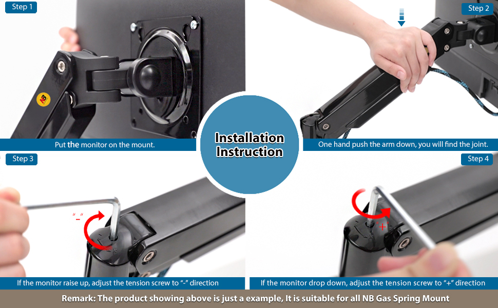 Monitor Mount Installation