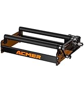 ACMER M3 Laser Rotary Roller, Laser Engraver Y-axis Rotary 360° Roller with 6-164mm Engraving Spa...