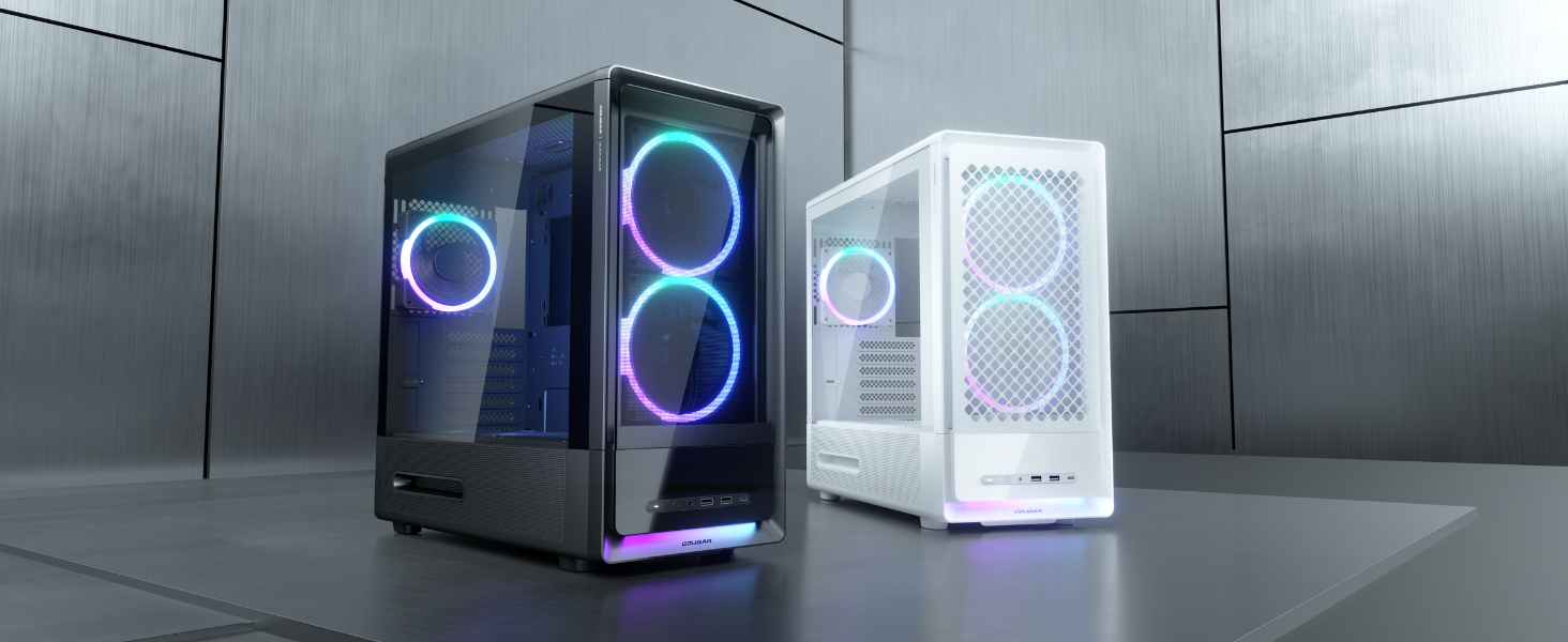 Dual Front Panel Versatility