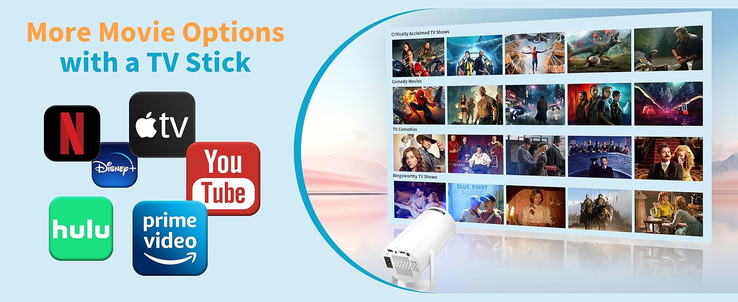 Compatible with TV Stick