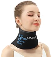 ONLYCARE Neck Ice Pack Wrap Upgraded - Neck Pain Relief and Sports Injuries, Reusable Gel Neck Ho...