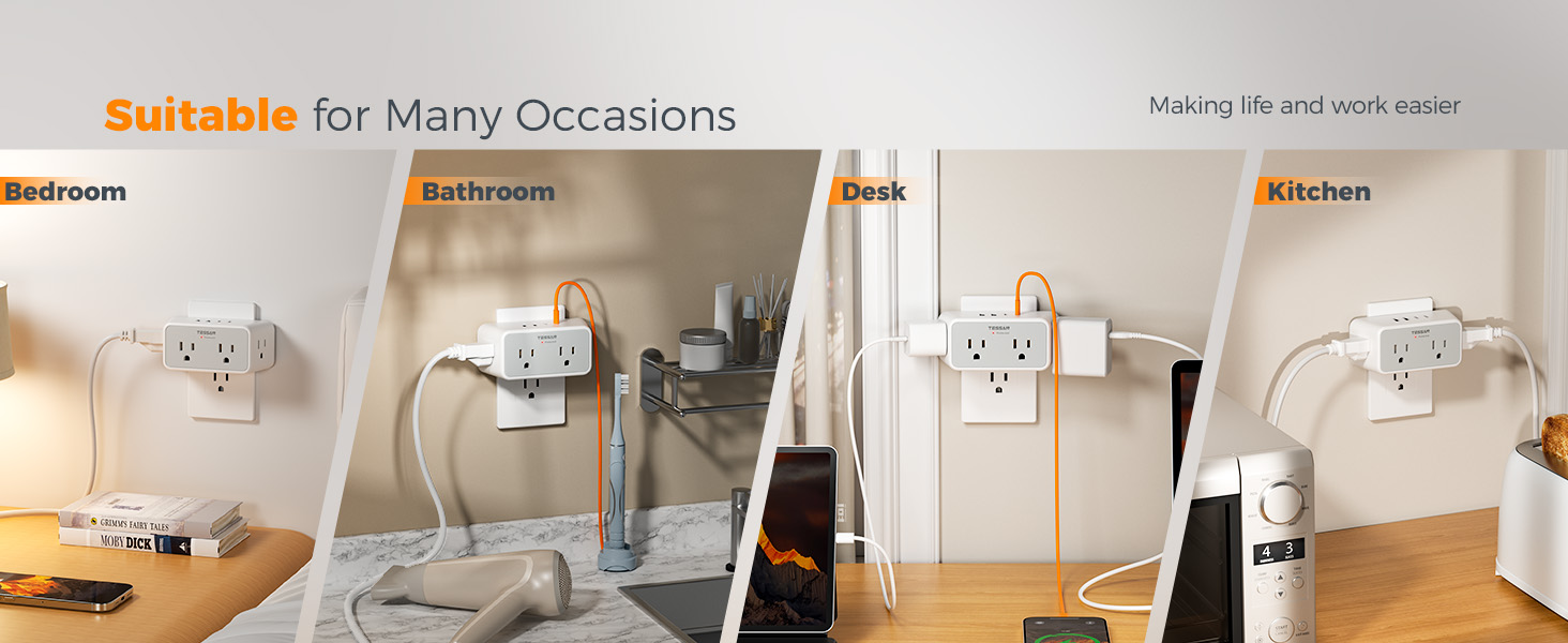 8 IN 1 Multi Plug Outlet