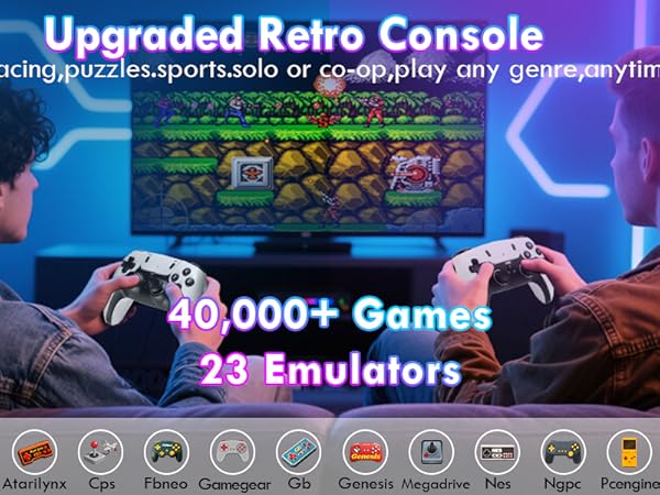 Upgraded retro console