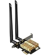 EDUP LOVE WiFi 6E AX210 PCIE WiFi Card Bluetooth5.2 with Heat Sink Upgrade to 6GHz/5GHz/2.4GHz Tr...