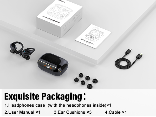 Wireless Earbuds Bluetooth Headphone Sport