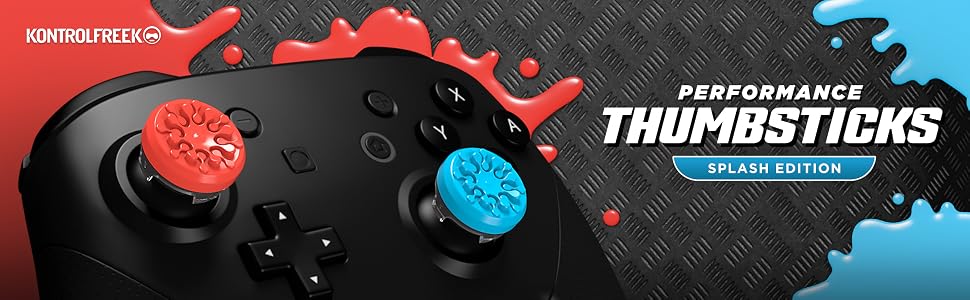 Splash Thumbsticks KontrolFreek Nintendo Switch Pro 
