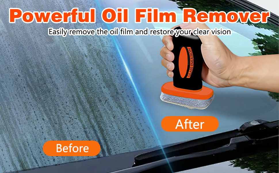 Glass Oil Film Remover for Car, Oil Film Remover for Car Windshields
