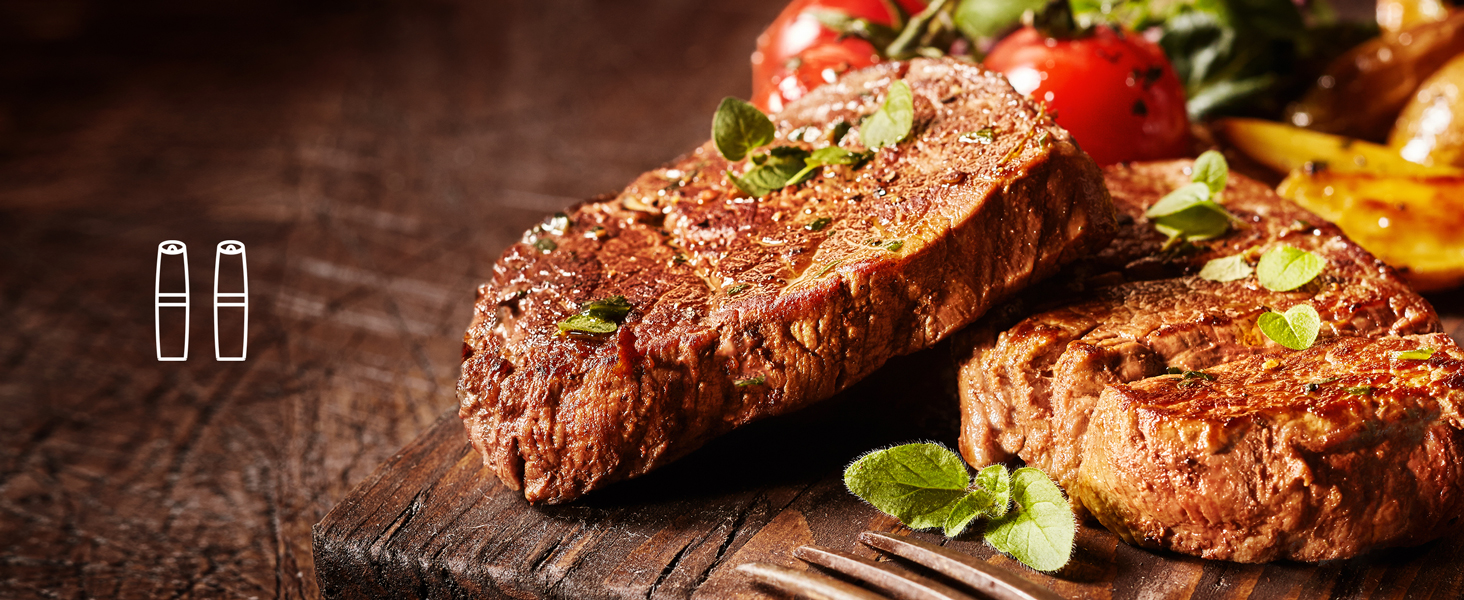 automatic pepper and salt grinder set ceramic salt and pepper shakers